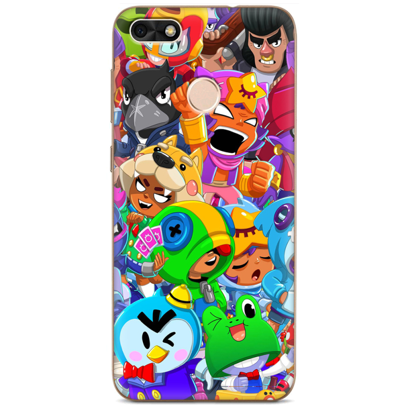Чехол Uprint Huawei Nova Lite 2017 friends brawl stars