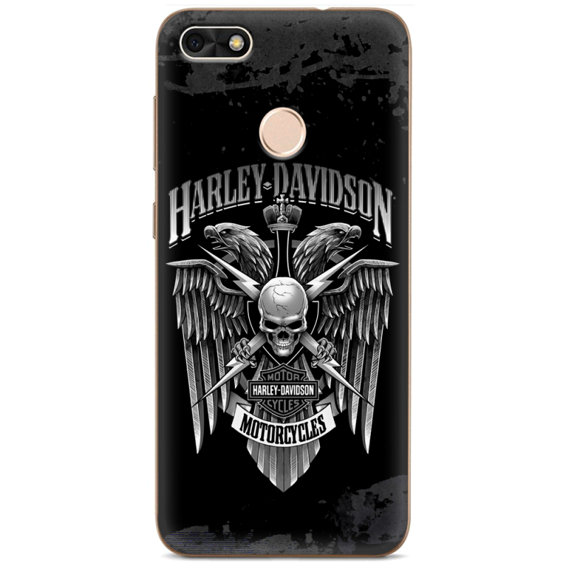 Чехол Uprint Huawei Nova Lite 2017 Harley Davidson