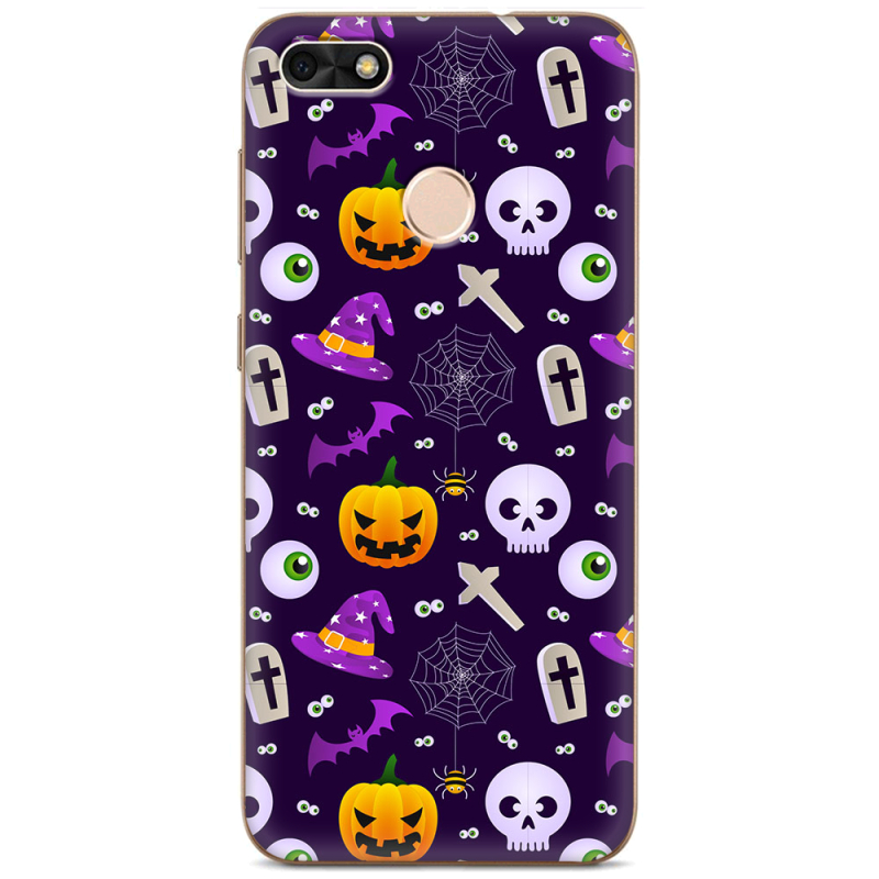 Чехол Uprint Huawei Nova Lite 2017 Halloween Purple Mood