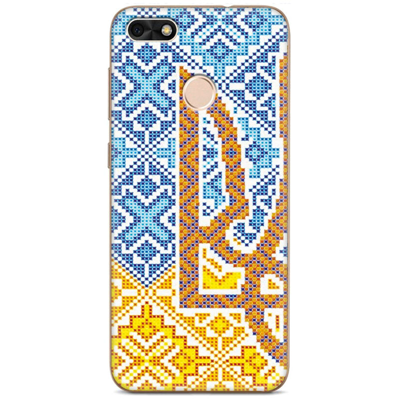 Чехол Uprint Huawei Nova Lite 2017 Тризуб Вишивка