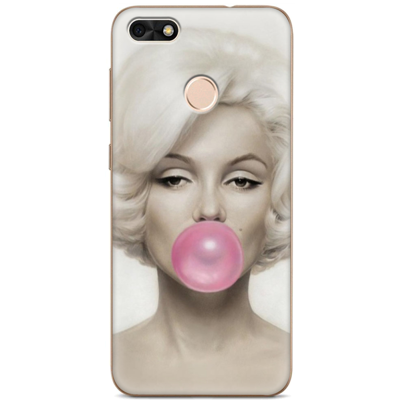 Чехол Uprint Huawei Nova Lite 2017 Marilyn Monroe Bubble Gum