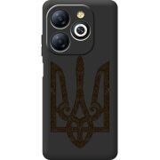 Черный чехол BoxFace Infinix Smart 8 Plus Ukrainian Trident