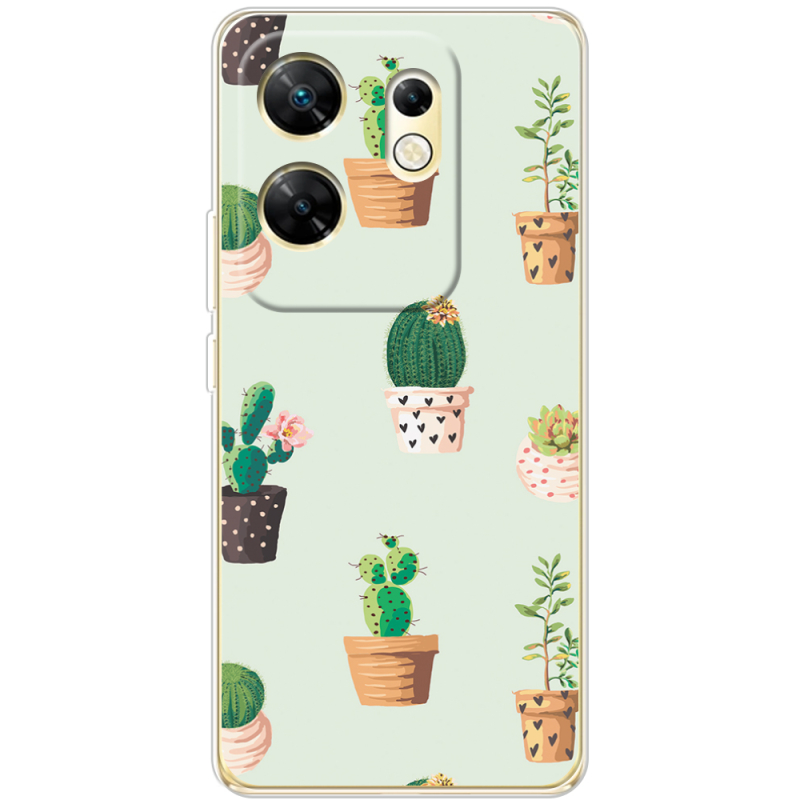 Чехол BoxFace Infinix Zero 30 4G L-green Cacti