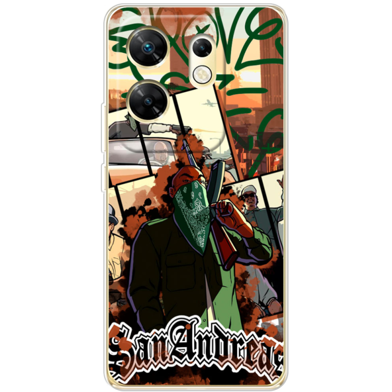 Чехол BoxFace Infinix Zero 30 4G GTA San Andreas