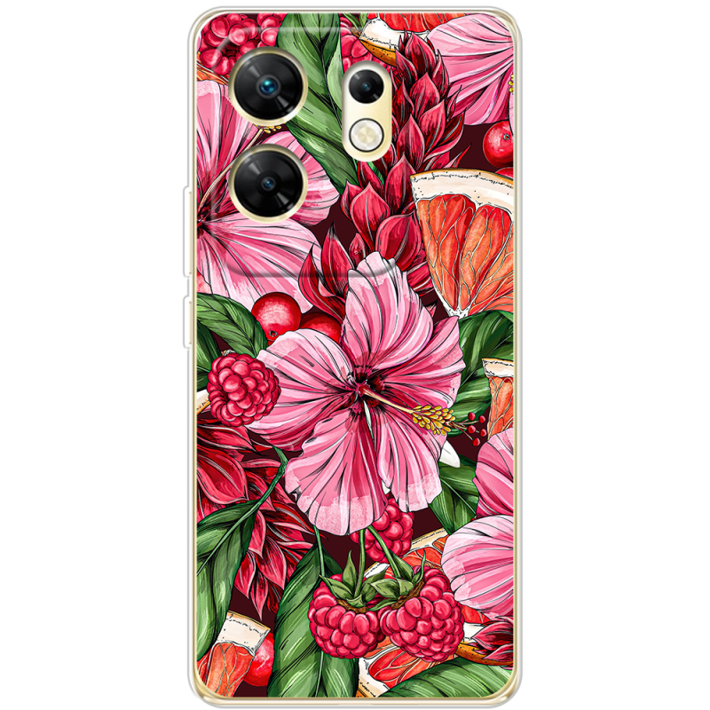 Чехол BoxFace Infinix Zero 30 4G Tropical Flowers