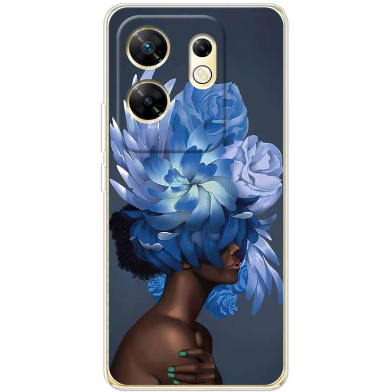 Чехол BoxFace Infinix Zero 30 4G Exquisite Blue Flowers