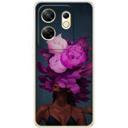 Чехол BoxFace Infinix Zero 30 4G Exquisite Purple Flowers