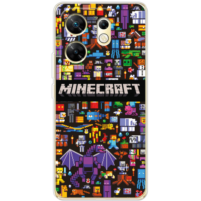 Чехол BoxFace Infinix Zero 30 4G Minecraft Mobbery