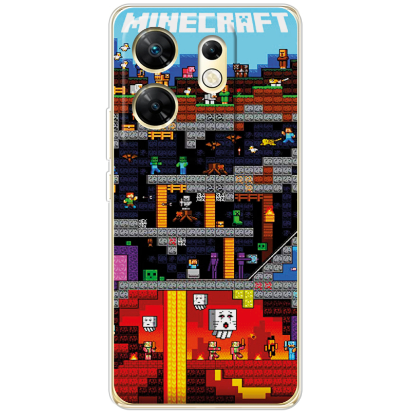 Чехол BoxFace Infinix Zero 30 4G Minecraft Lode Runner