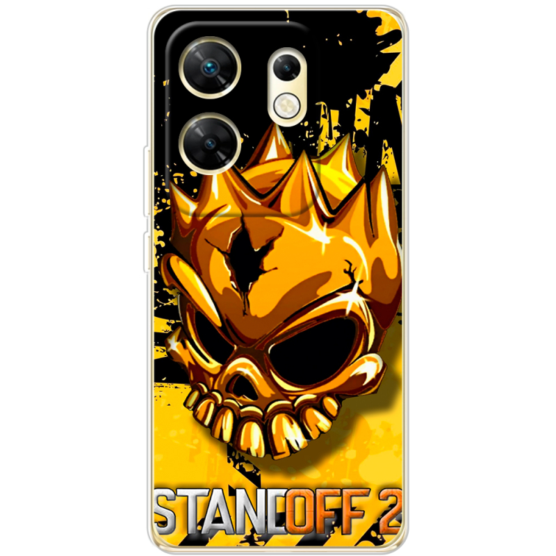 Чехол BoxFace Infinix Zero 30 4G StandOff 2 gold
