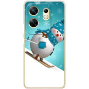 Чехол BoxFace Infinix Zero 30 4G Skier Snowman