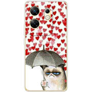 Чехол BoxFace Infinix Zero 30 4G Raining Hearts