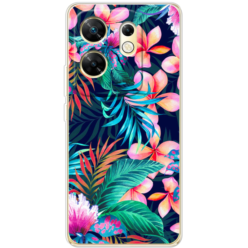 Чехол BoxFace Infinix Zero 30 4G flowers in the tropics