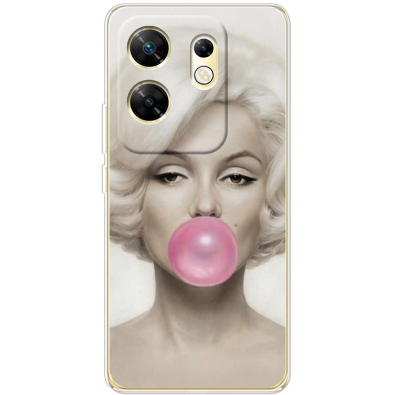 Чехол BoxFace Infinix Zero 30 4G Marilyn Monroe Bubble Gum