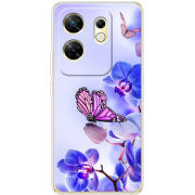 Чехол BoxFace Infinix Zero 30 4G Orchids and Butterflies