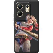 Черный чехол BoxFace Infinix Zero 30 4G Happy Harley Quinn