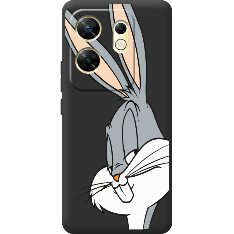 Черный чехол BoxFace Infinix Zero 30 4G Lucky Rabbit