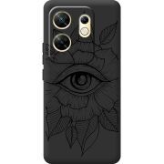 Черный чехол BoxFace Infinix Zero 30 4G Eye