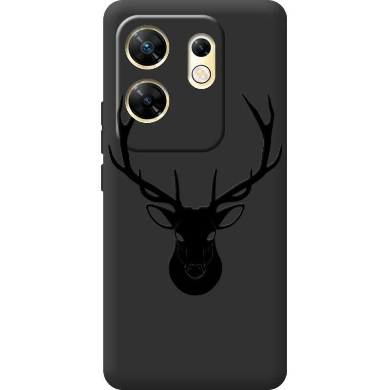 Черный чехол BoxFace Infinix Zero 30 4G Deer