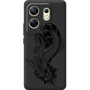 Черный чехол BoxFace Infinix Zero 30 4G Snake