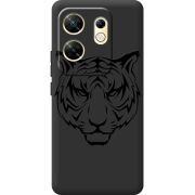 Черный чехол BoxFace Infinix Zero 30 4G Tiger