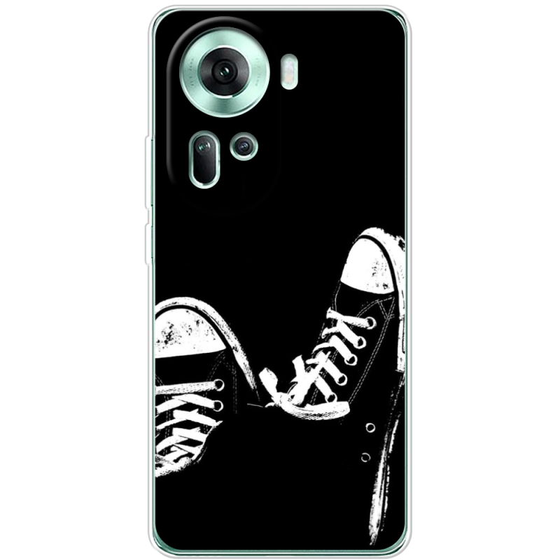 Чехол BoxFace OPPO Reno 11 5G Black Sneakers