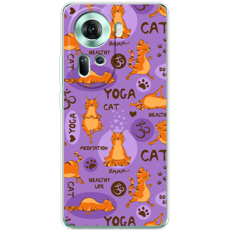 Чехол BoxFace OPPO Reno 11 5G Yoga Cat