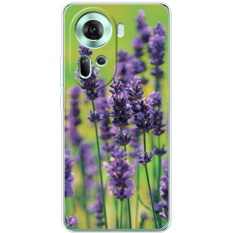 Чехол BoxFace OPPO Reno 11 5G Green Lavender