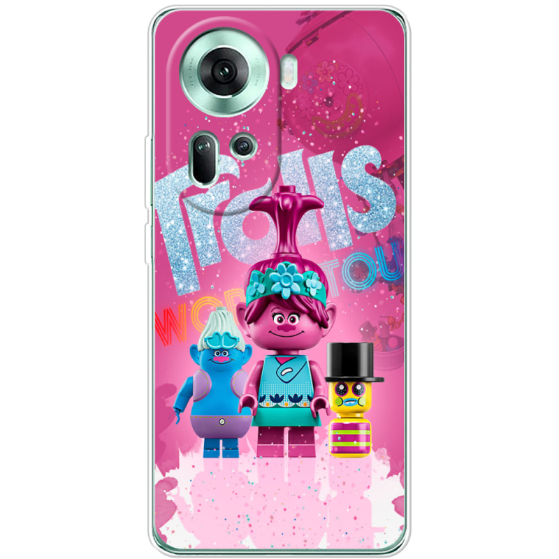 Чехол BoxFace OPPO Reno 11 5G Lego Trolls