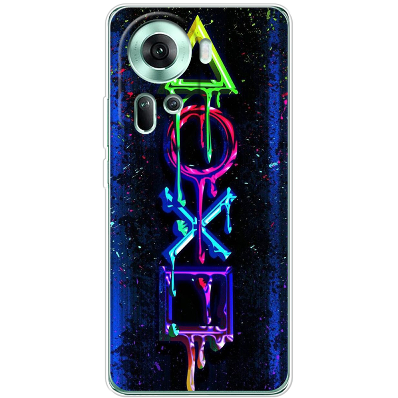 Чехол BoxFace OPPO Reno 11 5G Graffiti symbols