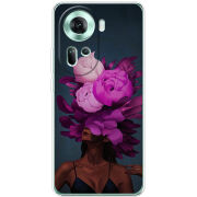 Чехол BoxFace OPPO Reno 11 5G Exquisite Purple Flowers