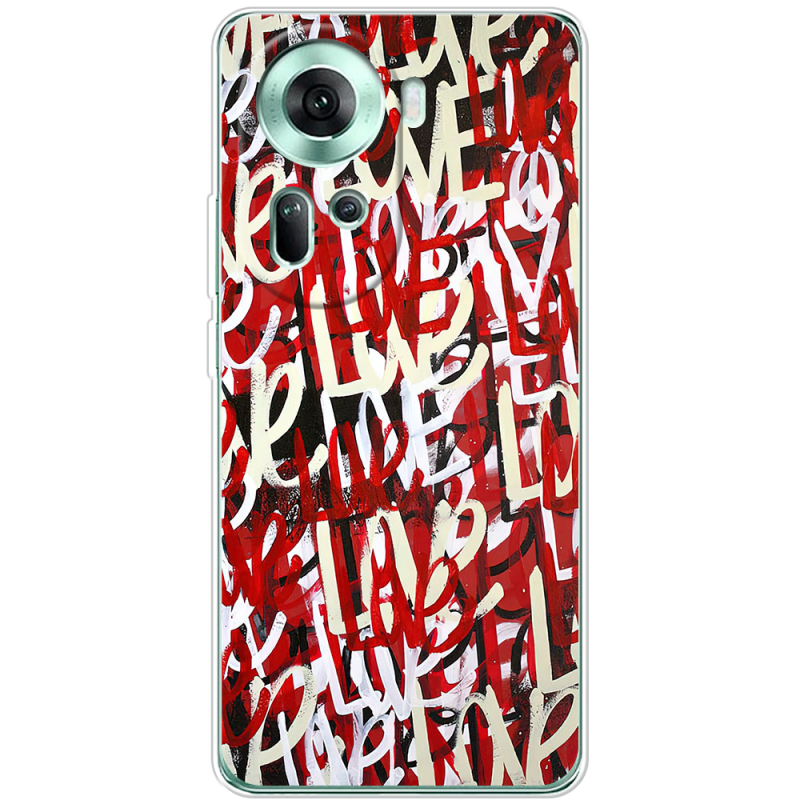 Чехол BoxFace OPPO Reno 11 5G Love Graffiti