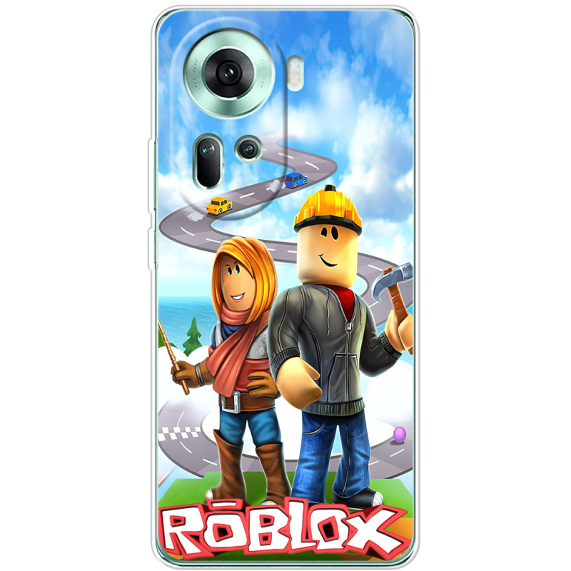 Чехол BoxFace OPPO Reno 11 5G Roblox Білдерман