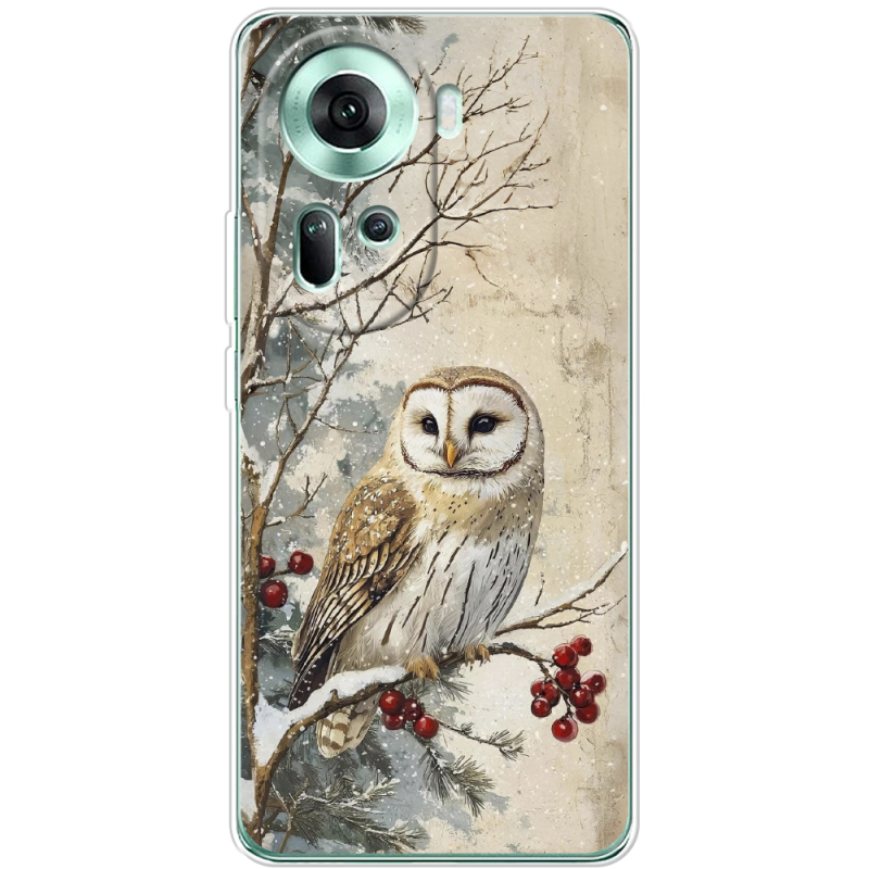 Чехол BoxFace OPPO Reno 11 5G Christmas Owl