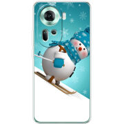 Чехол BoxFace OPPO Reno 11 5G Skier Snowman