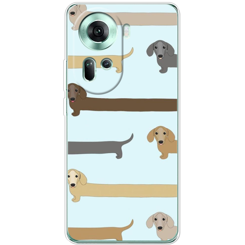 Чехол BoxFace OPPO Reno 11 5G Dachshund