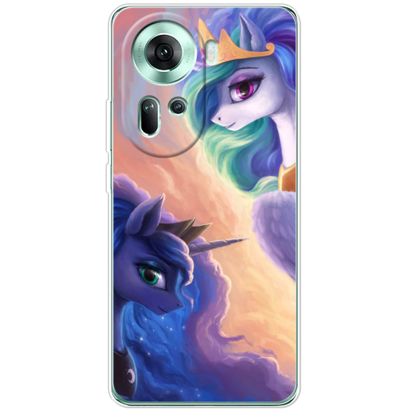 Чехол BoxFace OPPO Reno 11 5G My Little Pony Rarity  Princess Luna