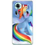 Чехол BoxFace OPPO Reno 11 5G My Little Pony Rainbow Dash