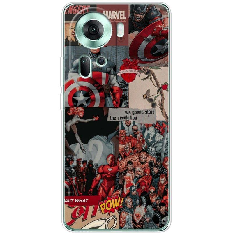 Чехол BoxFace OPPO Reno 11 5G Marvel Avengers