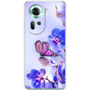 Чехол BoxFace OPPO Reno 11 5G Orchids and Butterflies