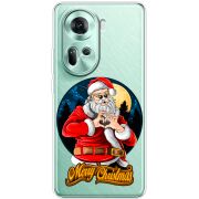 Прозрачный чехол BoxFace OPPO Reno 11 5G Cool Santa