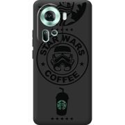 Черный чехол BoxFace OPPO Reno 11 5G Dark Coffee