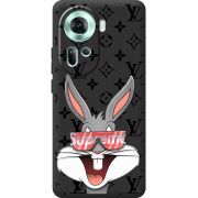 Черный чехол BoxFace OPPO Reno 11 5G looney bunny