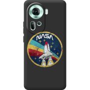 Черный чехол BoxFace OPPO Reno 11 5G NASA