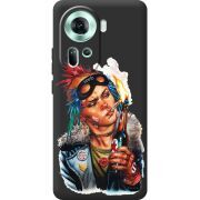 Черный чехол BoxFace OPPO Reno 11 5G Tanker Girl