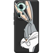 Черный чехол BoxFace OPPO Reno 11 5G Lucky Rabbit