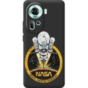 Черный чехол BoxFace OPPO Reno 11 5G NASA Spaceship