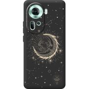 Черный чехол BoxFace OPPO Reno 11 5G Moon