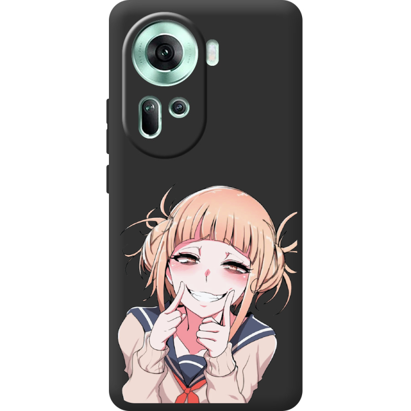 Черный чехол BoxFace OPPO Reno 11 5G Himiko Toga Smile