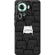 Черный чехол BoxFace OPPO Reno 11 5G 